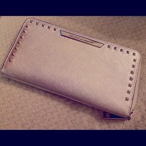 Rebecca Minkoff silver studded wallet
